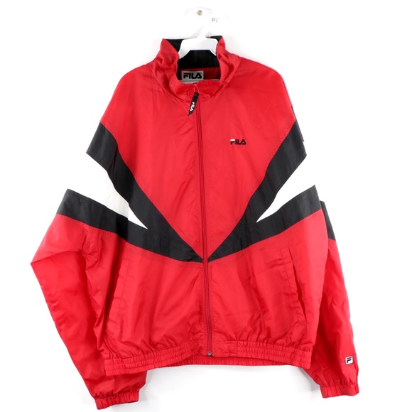 fila color block jacket